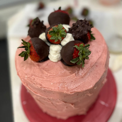 Amber's Strawberry Cake